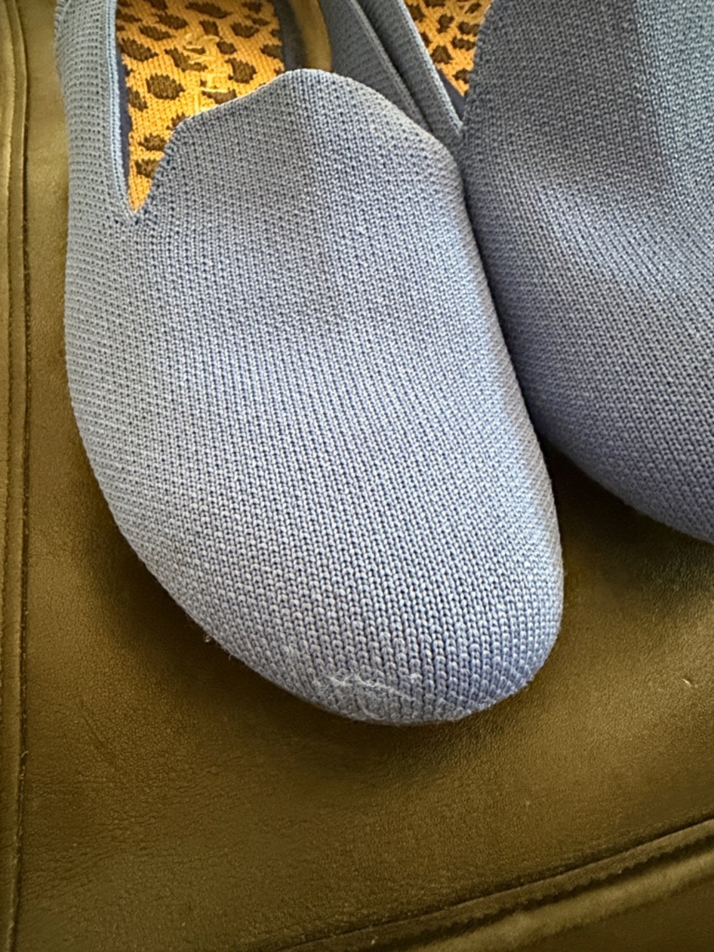 ROTHY’S 8W Slip-On Loafer Flats in Cornflower Blue - Picture 3 of 7